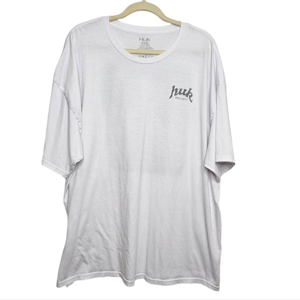 Huk Fish Graphic Short Sleeve Tee Shirt XXXL